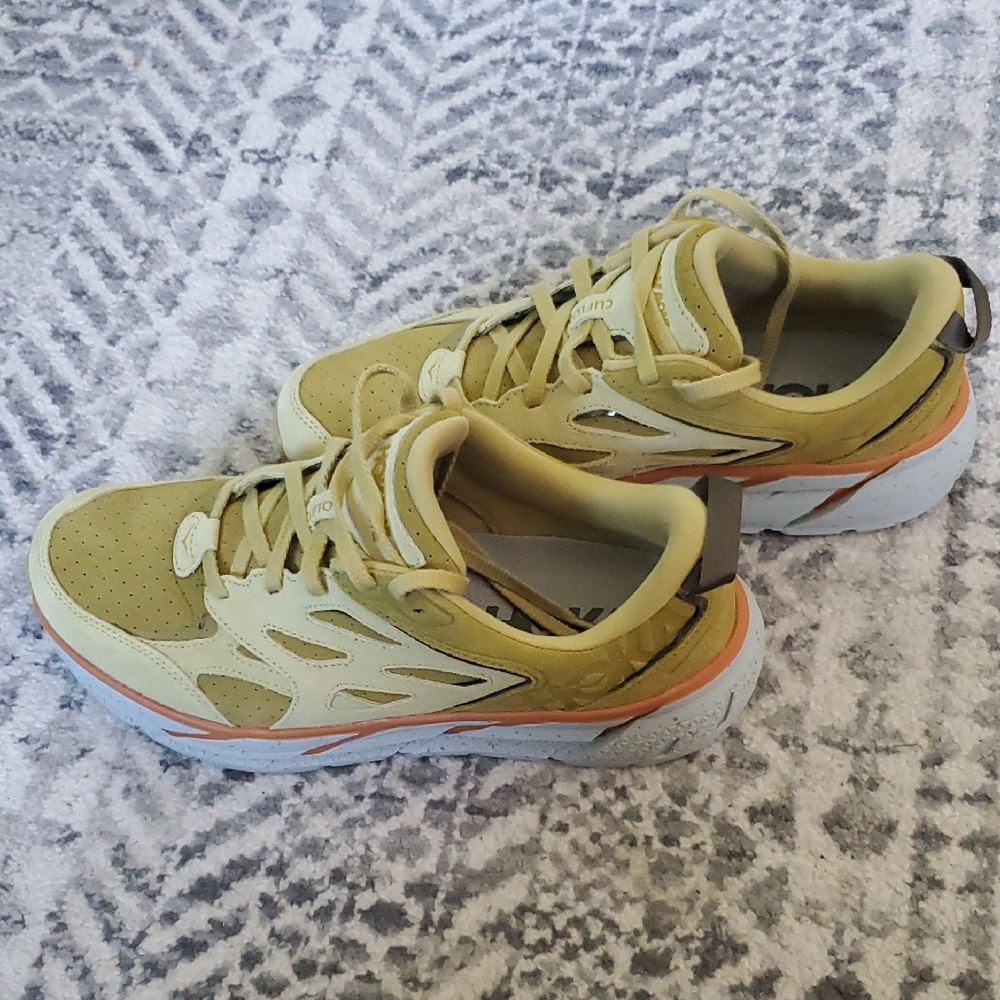 Hoka Yellow and Orange Women's Sneakers